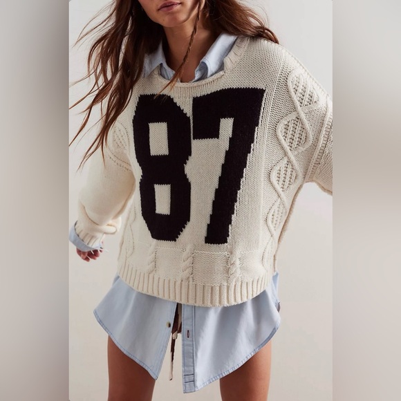 ▪️NWT We The Free 87 Pullover Knit Sweater - Picture 1 of 9